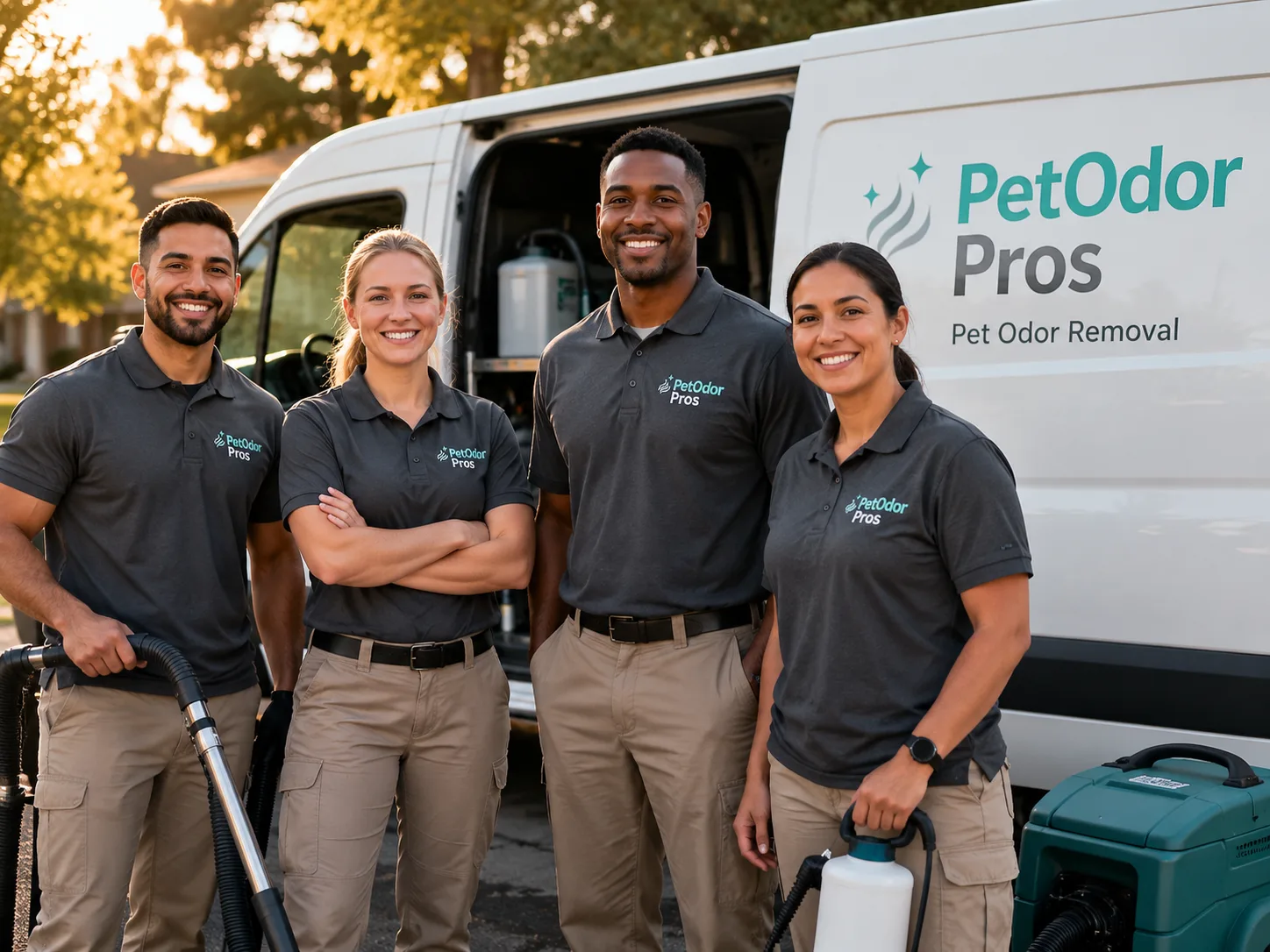 Pet Odor Removal team serving Howard, OH